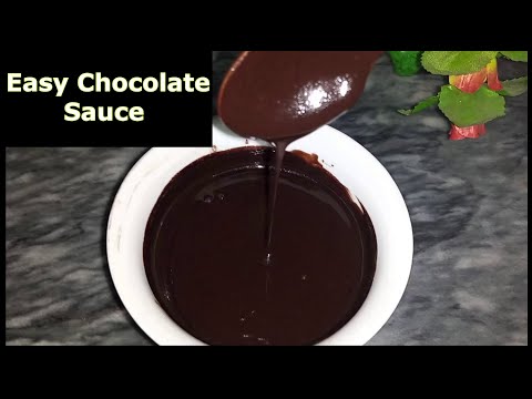 Chocolate Ganache Recipe | Chocolate Ganache with Cocoa Powder | Bakery Style Chocolate Sauce