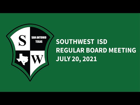 Regular Board Meeting July 2021