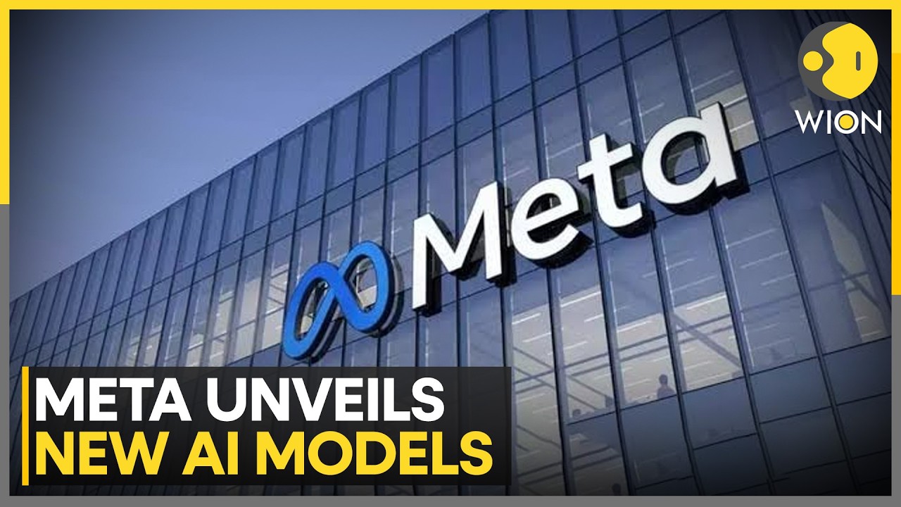 Meta Unveils New AI Models | Asian Markets Slide, Indian Markets Rise | WION Newsroom