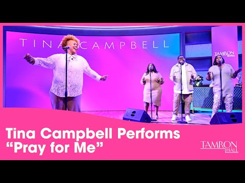 Tina Campbell Performs “Pray for Me” on “Tamron Hall”