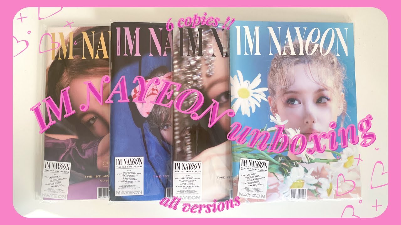 ✰ NAYEON SOLO MINI ALBUM 'IM NAYEON' UNBOXING ✰ all versions !!