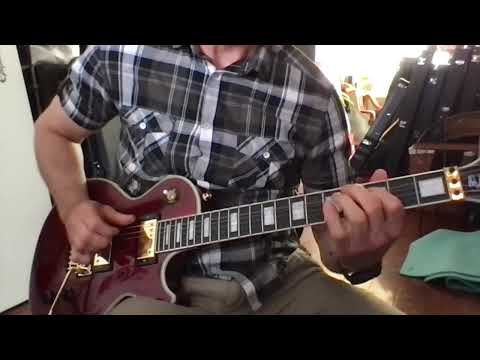 Epiphone Alex Lifeson Signature DEMO VIDEO Les Paul Custom Axcess 2023 - Present - Ruby image 15