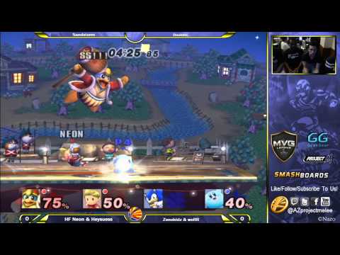 Sandstorm Doubles HF Neon and Heysuess vs ZenoKidz and worr