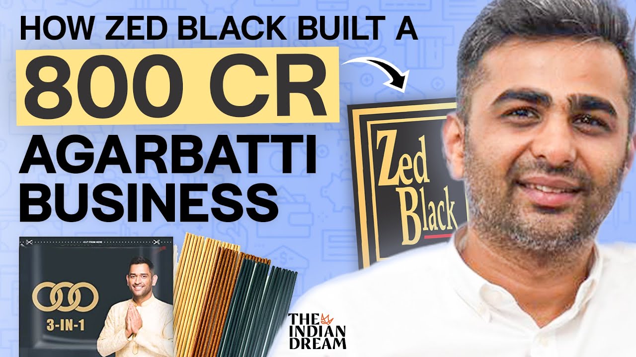 Rs. 800 Crore Agarbatti Business | World's Largest Incense Sticks Manufacturing Plant | Zed Black