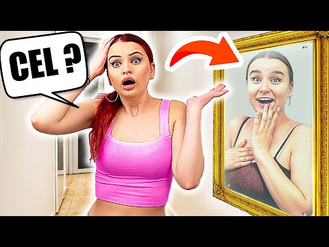 GEHEIMEN RAUM BAUEN und Schwester beobachten ! 🤫🏡 (im Spiegel) - Celina