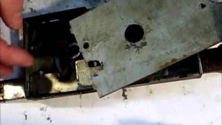 Garagenschloss Reparatur Zylinder  ausbauen ohne Schlüssel  Video 818..........