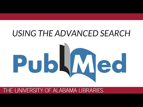 Pubmed Using The Advanced Search
