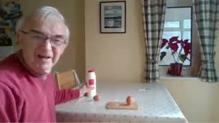 Balancing eggs
