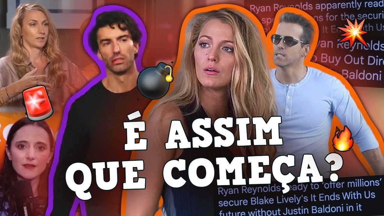 BLAKE “serena” LIVELY vs A INTERNET: A TRETA DE RYAN REYNOLD COM JUSTIN BALDONI