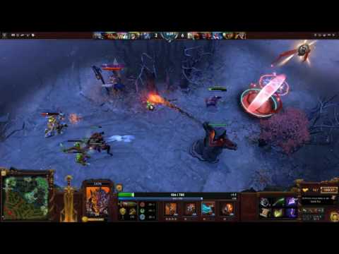 Dota 2 - Sexybamboe plays Lion mid lane with Octarine Core and Dagon lv 5 - Full Game