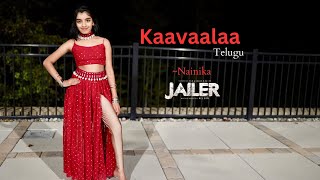 Kaavaalaa (Telugu) dance by Nainika | JAILER  | Nainika Thanaya