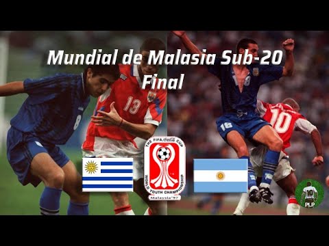 Uruguay vs Argentina. Mundial de Malasia SUB-20 1997. Final (Partido Completo)