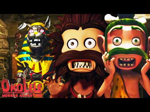 Tomb Guard: Anubis on the hunt ⭐ Oko Lele Horror Adventure — All episodes in a row ⭐ Animated short
