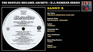 SANNY X * THE STATUS QUO CHRISTMAS CAKE MIX * Vertigo Records QUO2112 * 1986