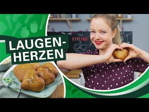 EINFACHER ALS MAN MEINT! Laugenbrezel / Laugenherzen selber machen