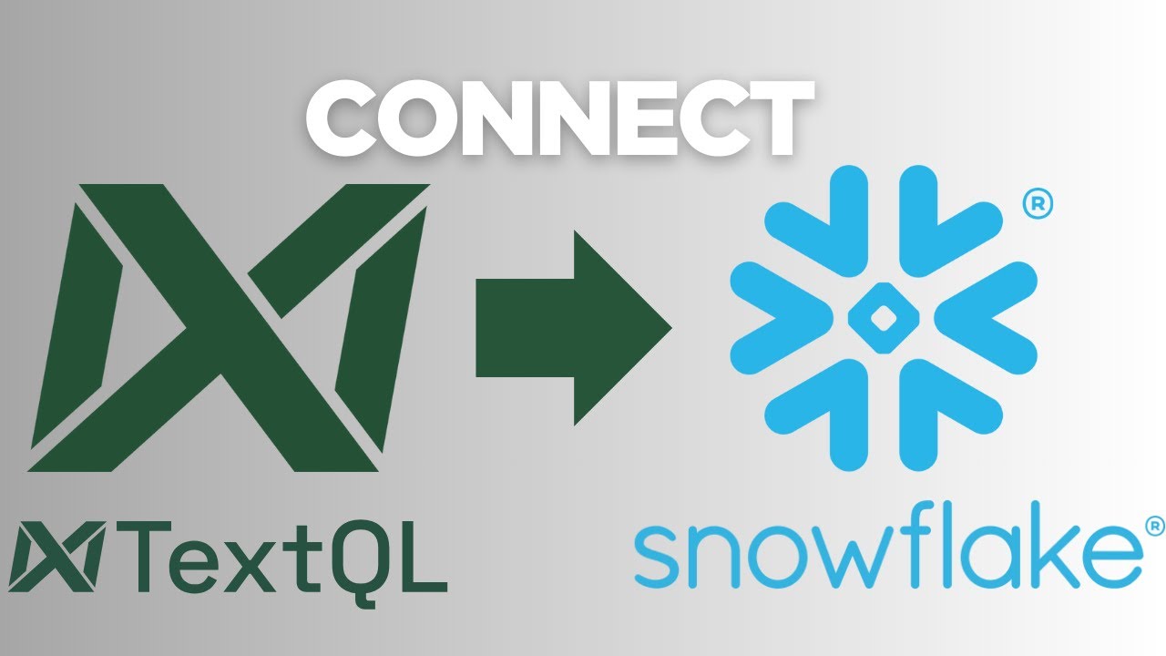 Connect Snowflake to TextQL | AI Data Analysis Tutorial