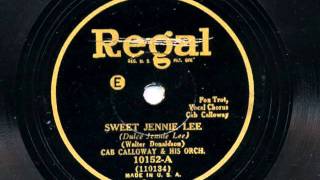 Sweet Jennie Lee by Cab Calloway and his Orchestra, 1930