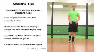 384. Single Leg Bodyweight Romanian Dead Lift Inside