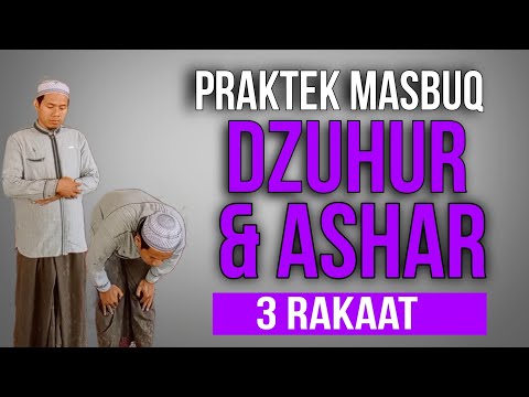 How to complete the Dhuhr and Asr prayers after missing 3 rak'ahs