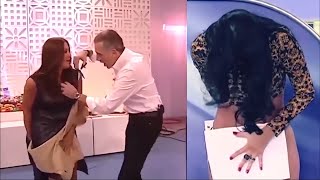 Download lagu Takes Off Her Clothes On Live Tv | THEY FORGRT THEY WERE LIVE AND DID THIS😂🤣 mp3
