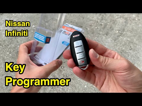 How to program spare Nissan or Infiniti key fob.