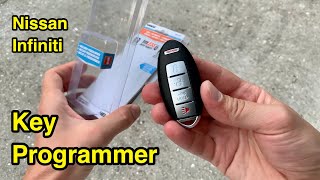 How to program spare Nissan or Infiniti key fob.