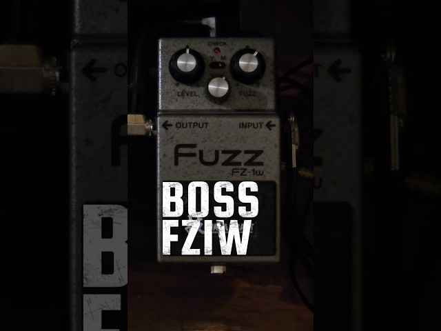 Vídeo relacionado con BOSS FZ-1W Fuzz, Fuzz vintage reinventado con versátiles sonidos modernos y técnica Waza