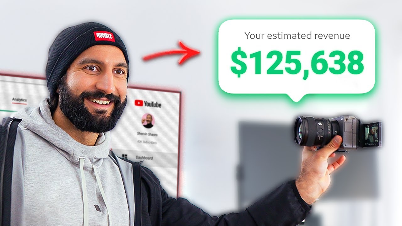 He Makes $125,000/year As A Niche YouTuber