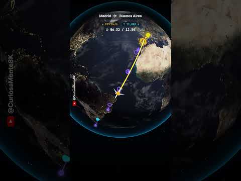 De Madrid a Buenos Aires: el salto transatlántico en 3D ✈️