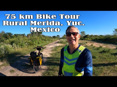 75km Bike Tour Around Rural Merida, Yucatan, Mexico