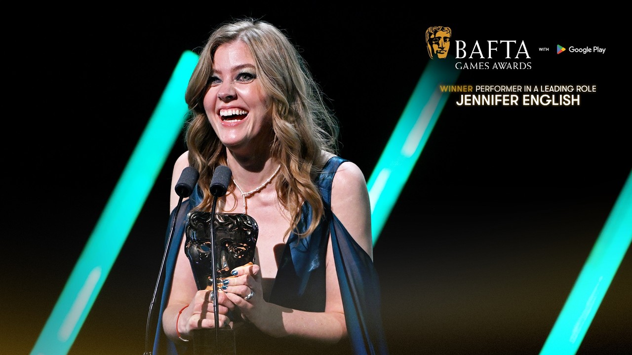 Jennifer English Wins the Performer in a Leading Role BAFTA for Clair Obscur | BAFTA Games Awards