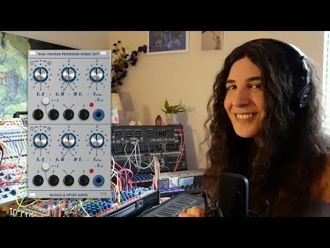 Quick and dirty demo and performance Buchla 257t voltage processor 