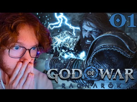 Sky Plays God of War Ragnarök For The First Time | VOD (pt.1)