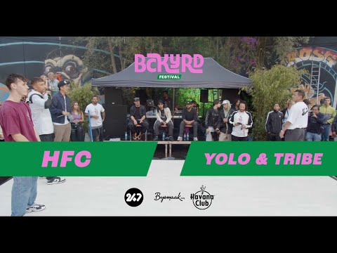 BCKYRD Festival Breakdance battle 2022 -  HFC vs Yolo & Tribe [quarter-final]