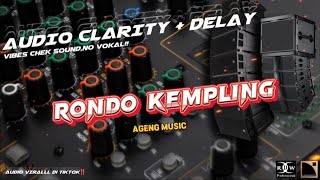 Download lagu RONDO KEMPLING FT AGENG MUSIC_AUDIO INSTRUMEN, VIRALLL DI TIKTOK ‼️ mp3