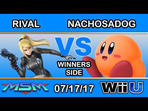 MSM 105 - Rival (Zero Suit Samus) Vs. Nachosadog (Kirby) Winners Side