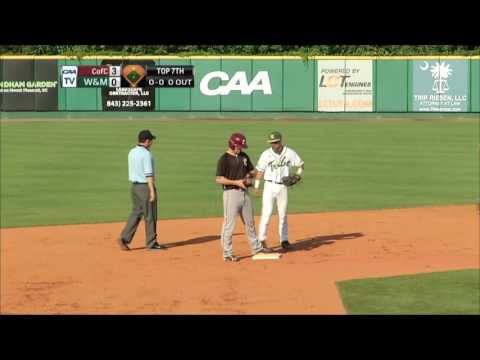 2016 Basball #CAAChamps Game 5 -- #6 College of Charleston 7, #2 William & Mary 2
