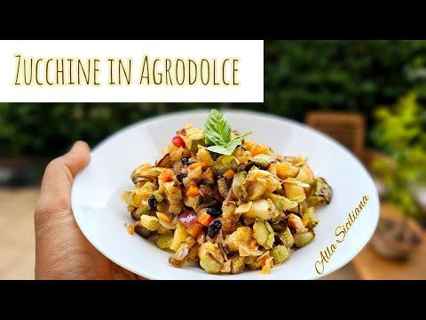 Zucchine in Agrodolce...alla Siciliana