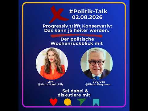 Video Thumbnail: 02.08.2026 Progressiv trifft Konservativ. Na, das kann ja heiter werden.