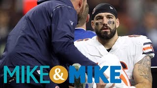 Doctors trying to save Bears TE Zach Millers' leg after Week 8 injury | Mike & Mike | ESPN