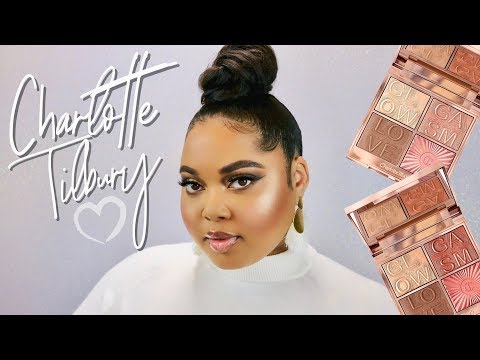 Charlotte Tilbury GLOWGASM Face Palettes Review + Try On Session | Kelsee Briana Jai Video