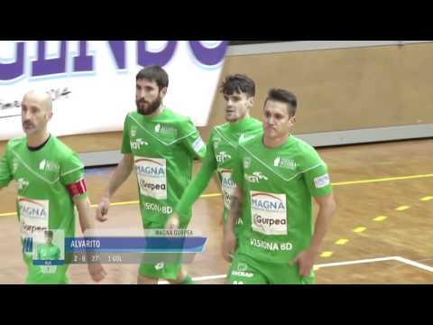 Gol Álvaro Quevedo (2-6) Bodegas Juan Gil Jumilla - Magna Gurpea. 1Div, J17