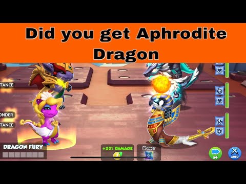 Did you get aphrodite dragon ? || Dragon mania legends