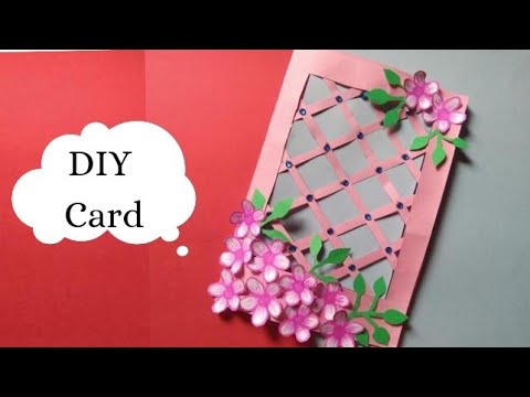 DIY card || Easy birthday card || Mother's day card ideas || Craft with Deeya ||