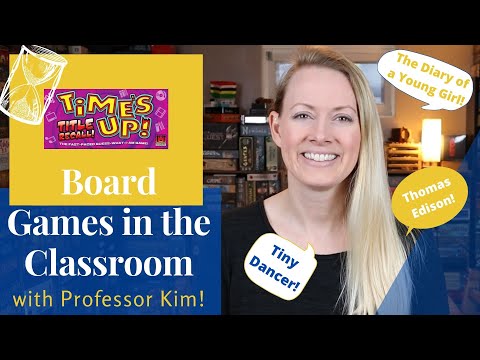 Professor Kim Instructs How to Use TIME'S Up in the Classroom: Communication & Socialization Skills