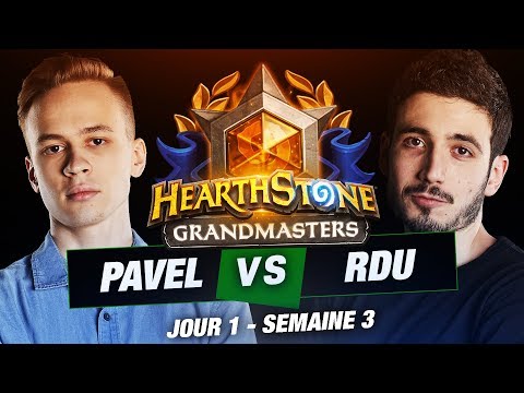 EUROPEAN GRANDMASTERS ► PAVEL VS RDU - JOUR 1 SEMAINE 3