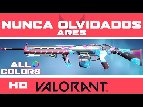 Nunca Olvidados ARES VALORANT SKIN (ALL COLORS) | New Skins Showcase