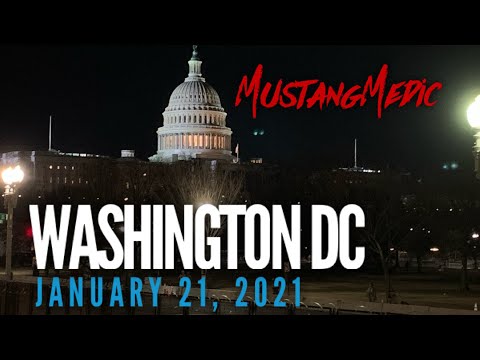 MustangMedic Reporting US Capital Washington DC Troops on the ground