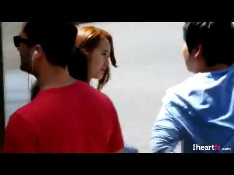 [FANCAM] 140511 f(x) Krystal Reality Show Filming in NYC