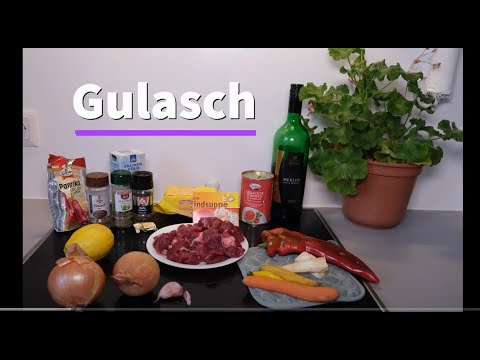 Einfache Gulaschsuppe - Rezept zum selber kochen